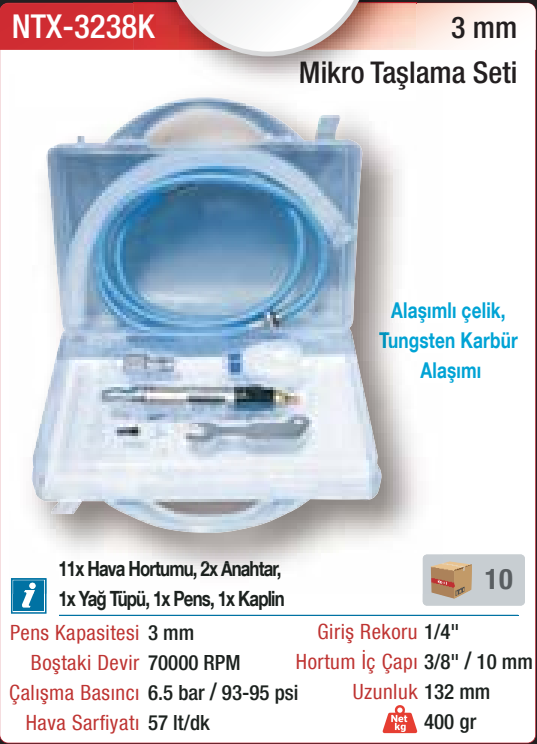 NTX-3238K orijinal katalog bilgileri