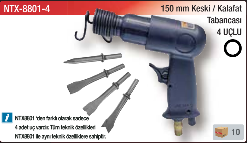 NTX-8801-4 orijinal katalog bilgileri