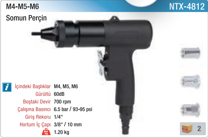 NTX-4812 orijinal katalog bilgileri — fiyat içermeyen görsel